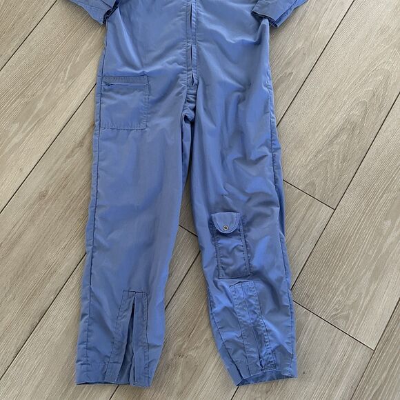 Vintage United States Space Camp Flight Suit Jumpsuit Adult XXS Blue NASA Rocket - Picture 3 of 12